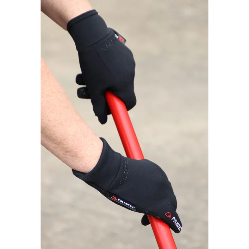 Hy Equestrian Polartec Glacial Riding And General Glove - Black-2