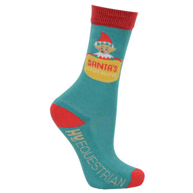 Hy Equestrian - Children's Elf Socks Pack of 3-1