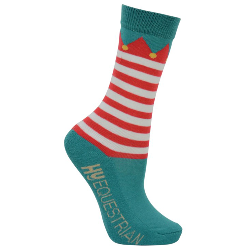 Hy Equestrian - Children's Elf Socks Pack of 3-2