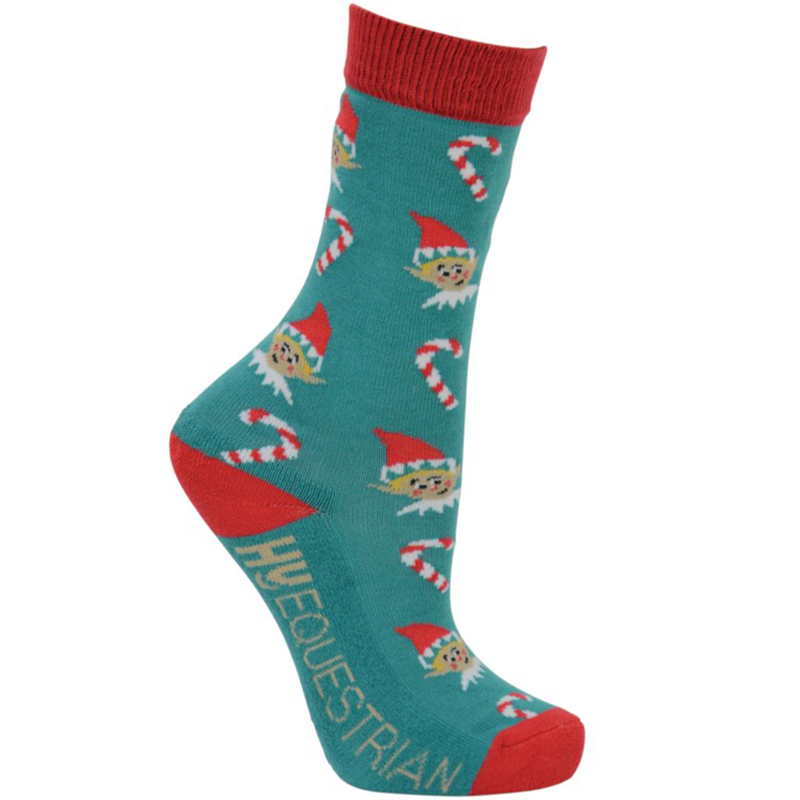Hy Equestrian - Children's Elf Socks Pack of 3-3