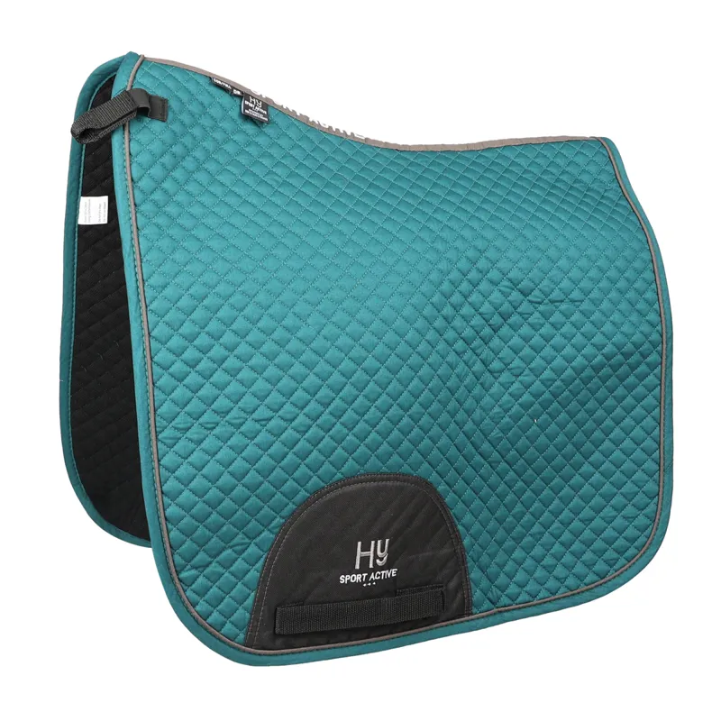 Hy Sport Active Dressage Saddlepad - Alpine Green