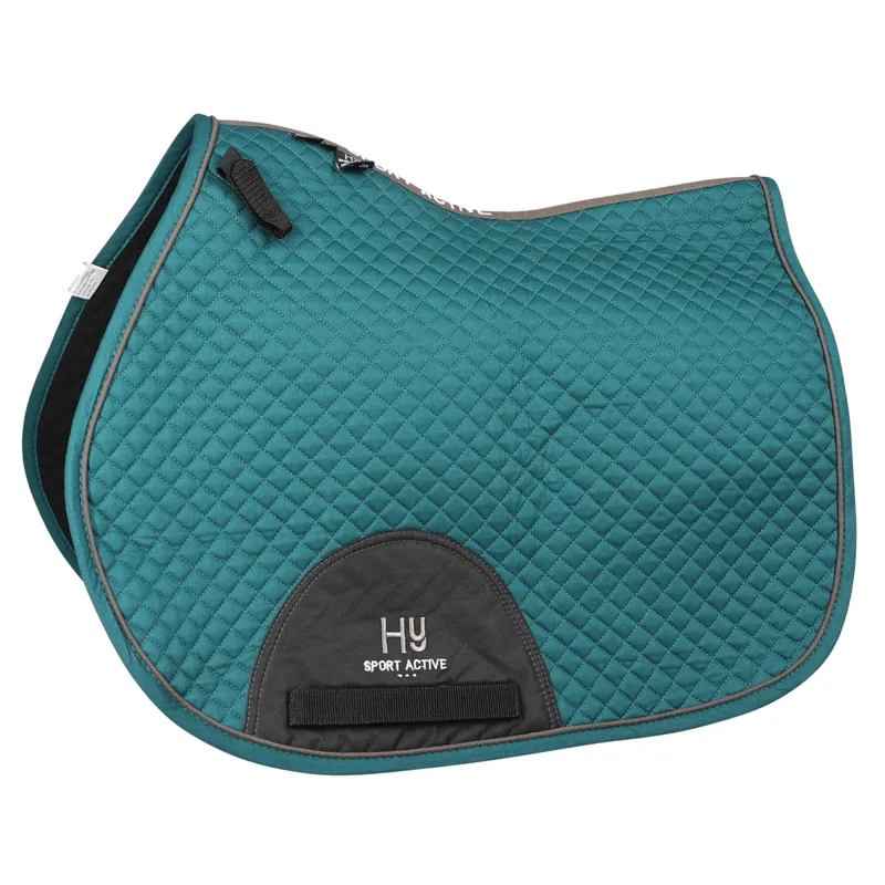 Hy Sport Active GP Saddlepad - Alpine Green