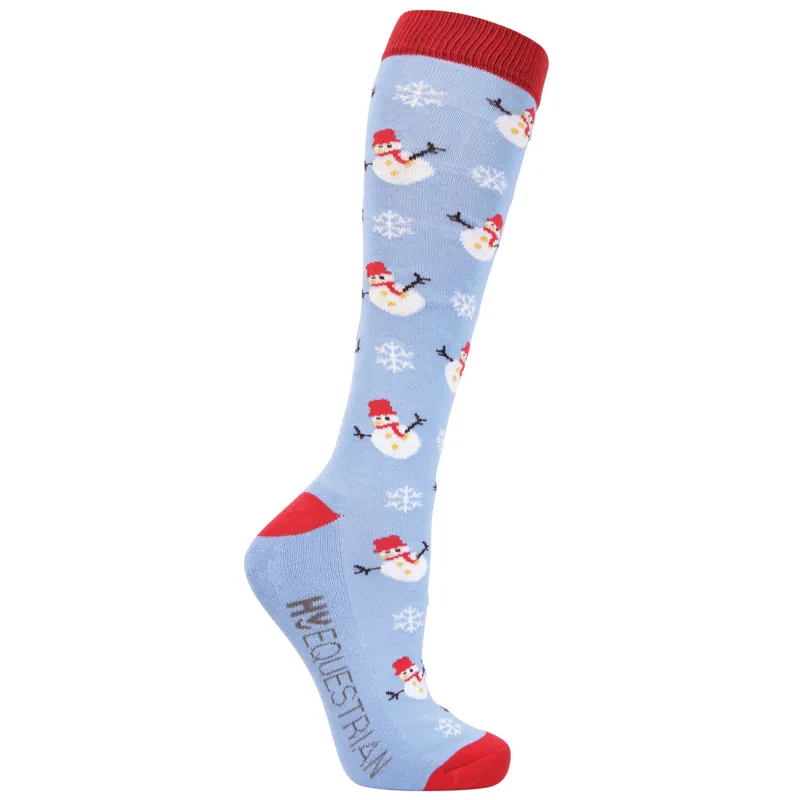 Hy Equestrian Christmas Season Socks Pack of 3-4