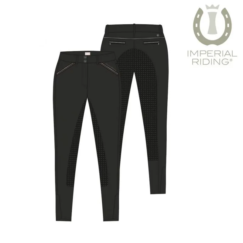 Imperial Riding Admire SFS Breeches -Black