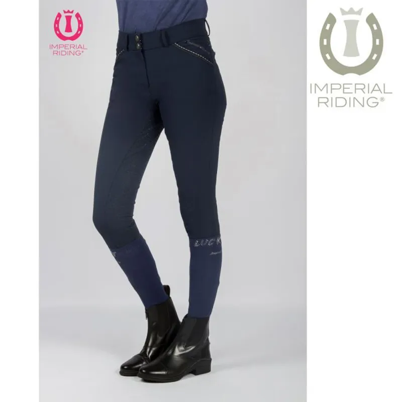 Imperial Riding Admire SFS Breeches -Black-1