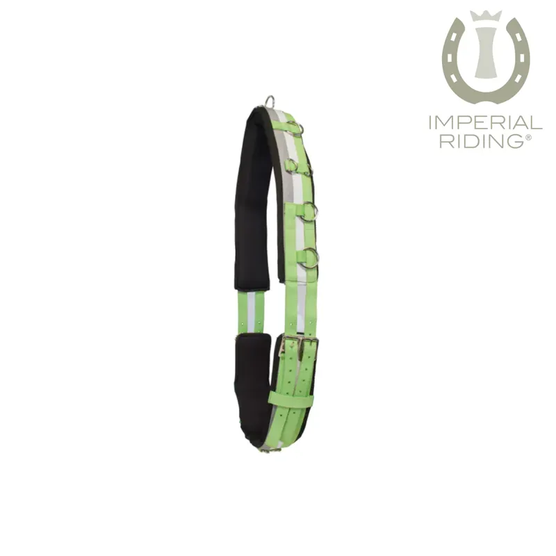 Imperial Riding Deluxe Lunging Girth - Neon Green