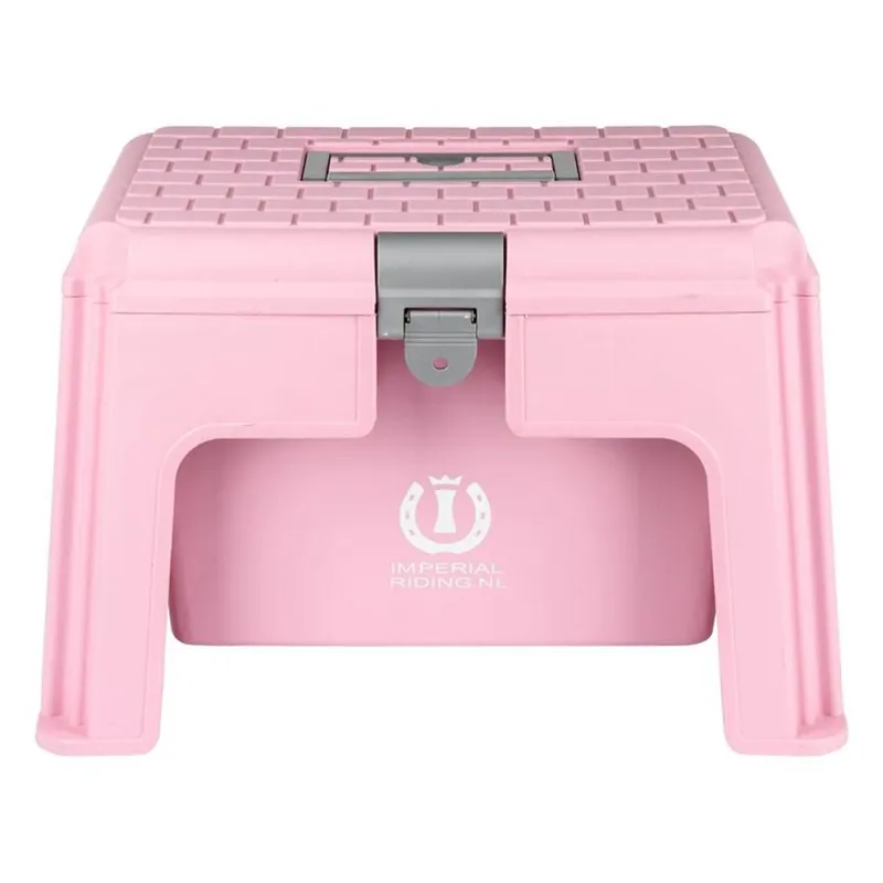 Imperial Riding Grooming Box/Step - Pink
