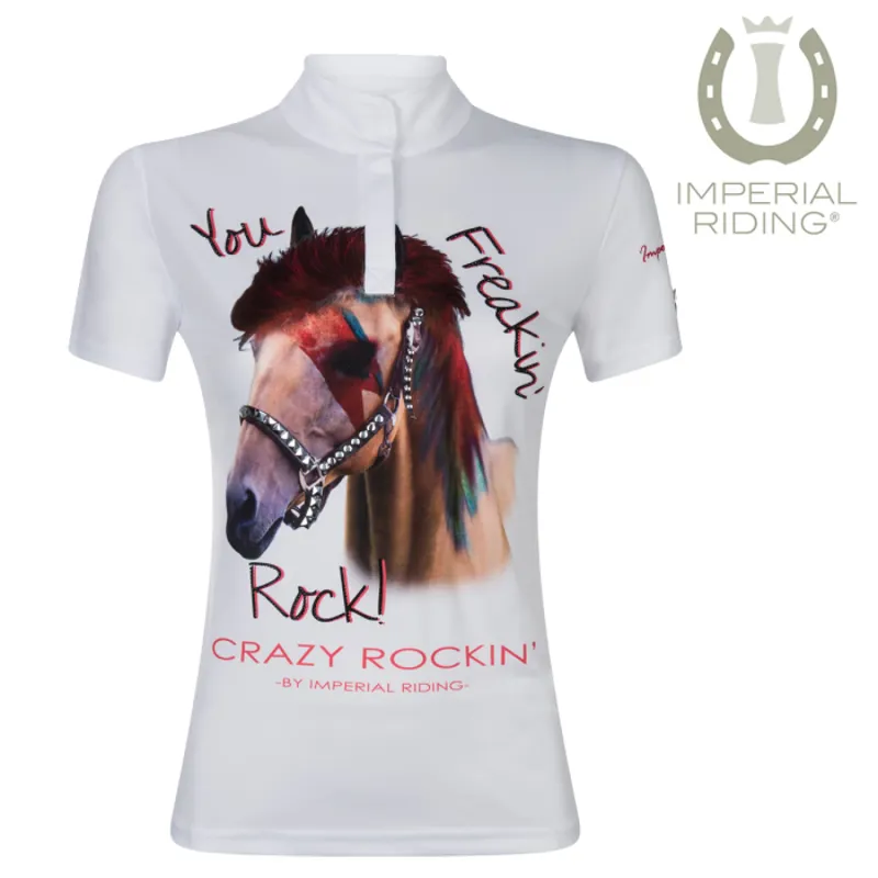 Imperial Riding Rock Horse Ladies Competition Shirt - White