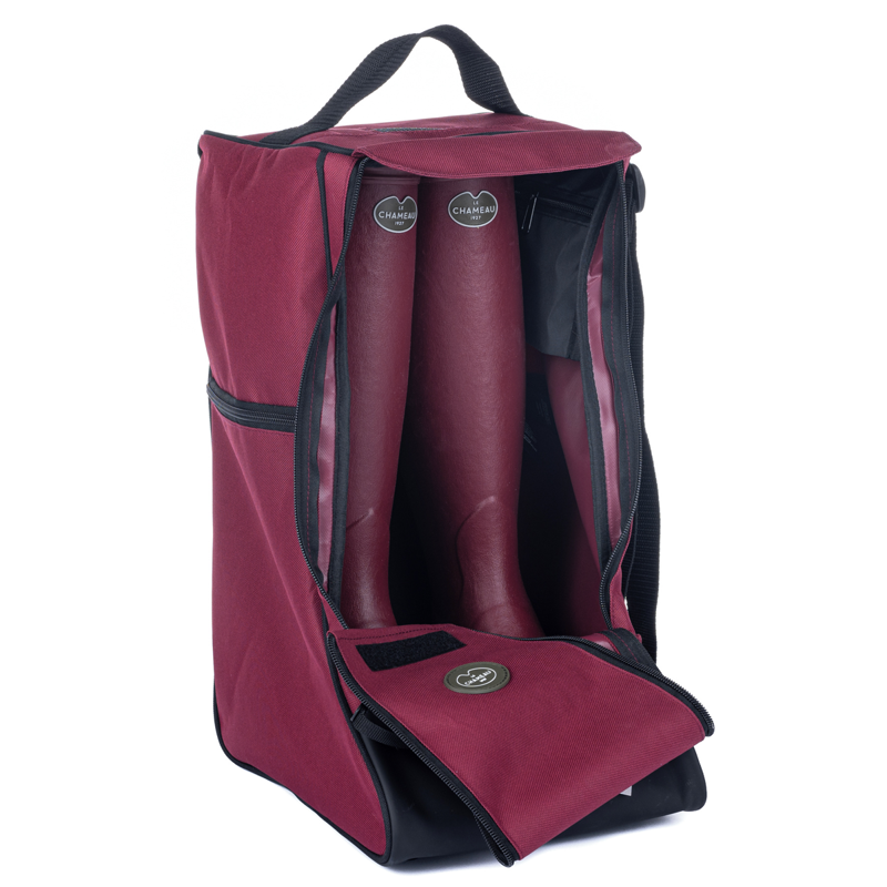 Le Chameau Iris Boot Bag - Rouge-2