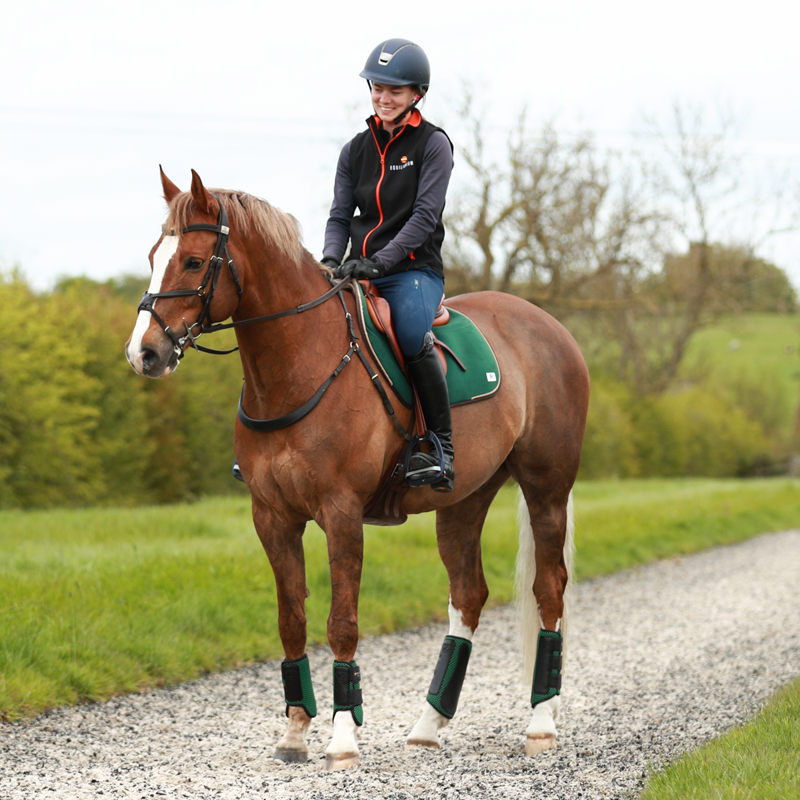 Equilibrium Tri-Zone Impact Sports Boots - Hind - Hunter Green-10