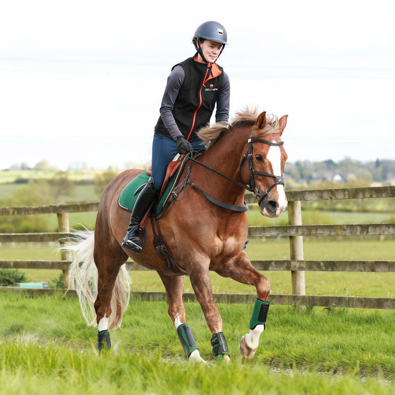 Equilibrium Tri-Zone Impact Sports Boots - Front - Hunter Green-8