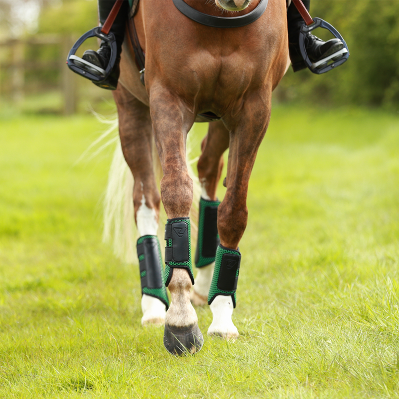 Equilibrium Tri-Zone Impact Sports Boots - Hind - Hunter Green-7