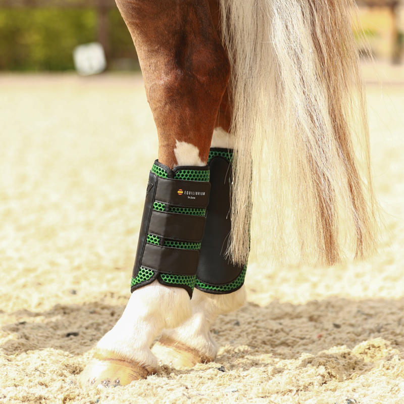 Equilibrium Tri-Zone Impact Sports Boots - Hind - Hunter Green-1