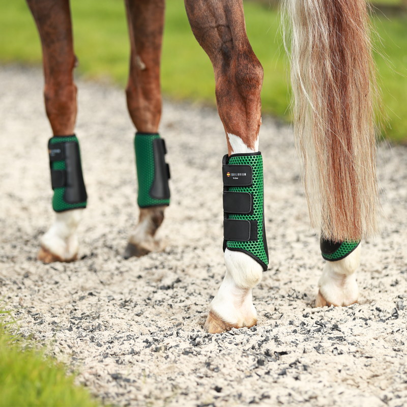 Equilibrium Tri-Zone Impact Sports Boots - Hind - Hunter Green-6