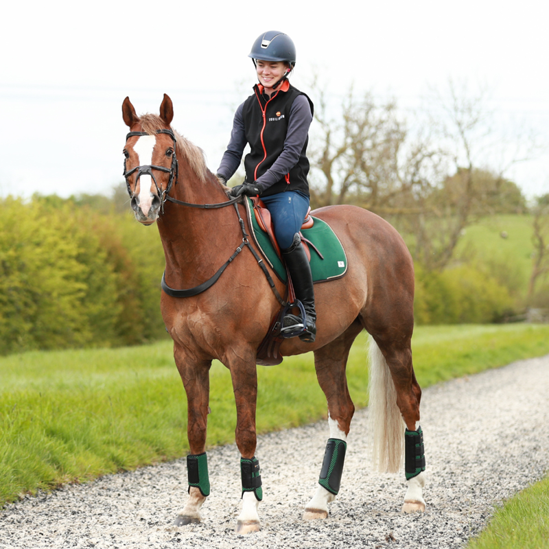 Equilibrium Tri-Zone Impact Sports Boots - Hind - Hunter Green-5