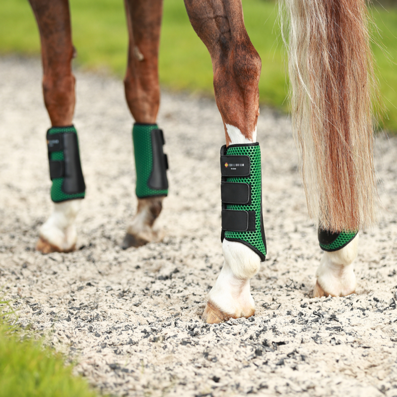 Equilibrium Tri-Zone Impact Sports Boots - Hind - Hunter Green-3