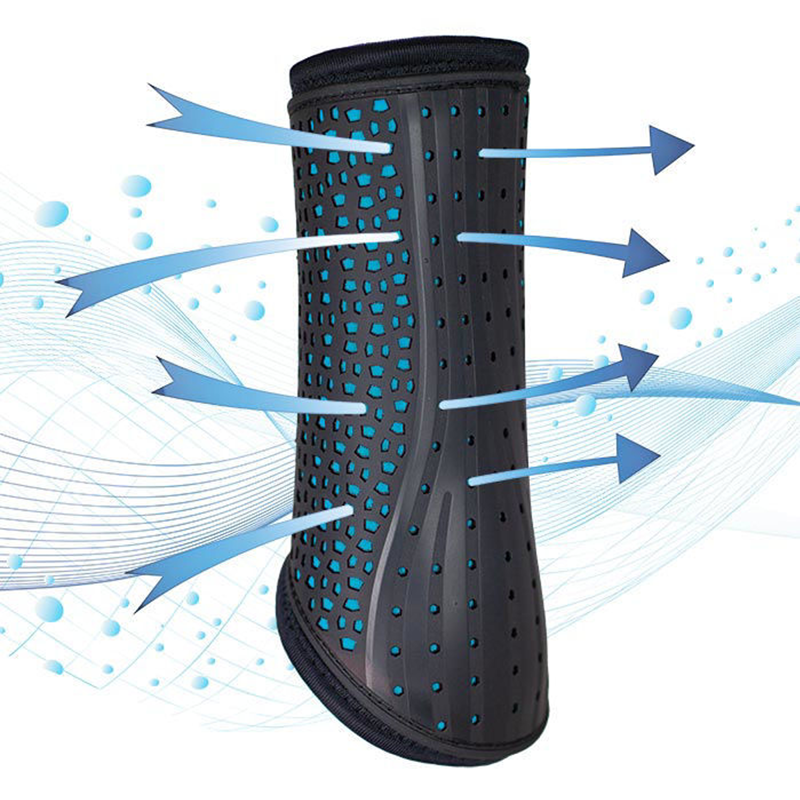 Woof Wear iVent Hybrid Brushing Boots - Black-2