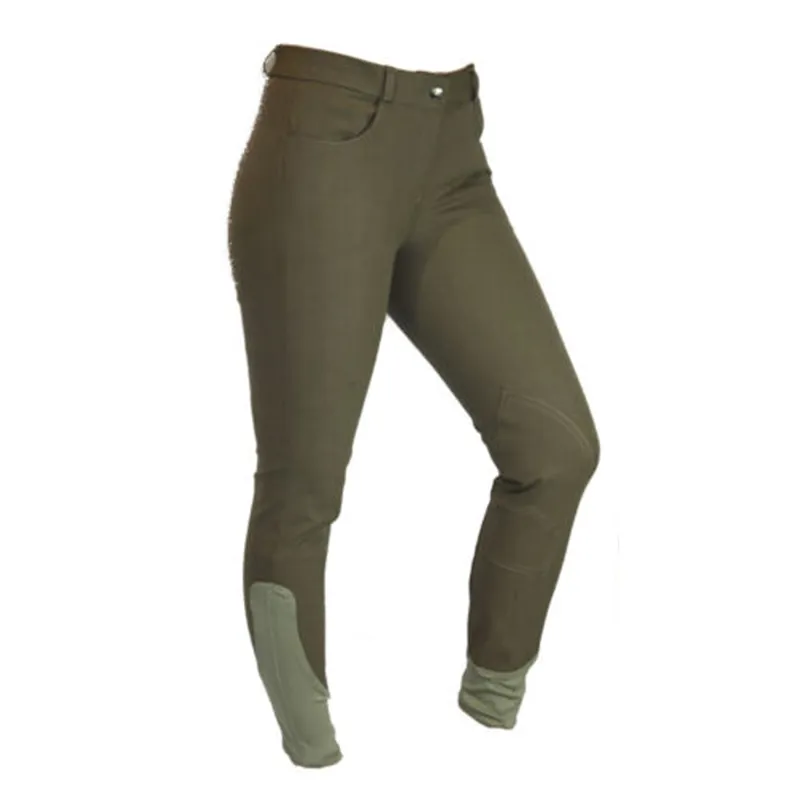 John Whitaker Lvy V2 Ladies Breeches - Brown