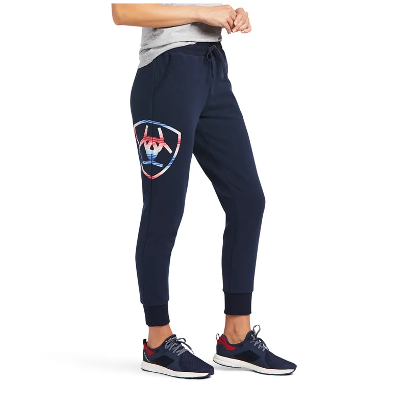 Ariat Womens Real Jogger Sweatpant - Navy