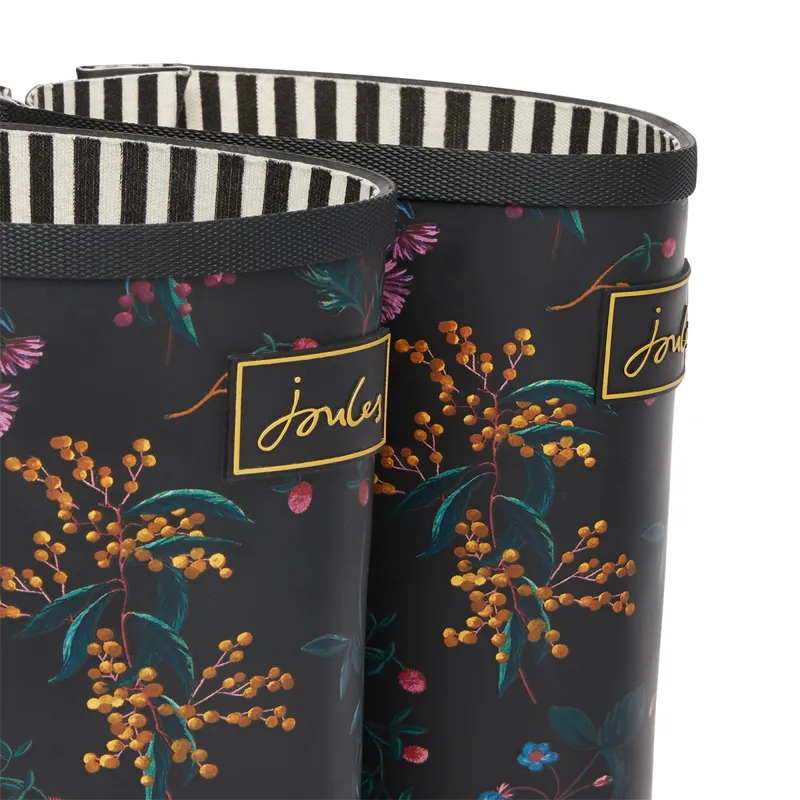 Joules Printed Wellies - Adjustable 