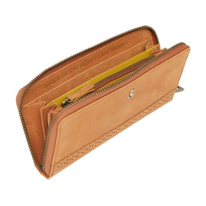 Joules Dawcett Spanish Riding Purse - Tan-1