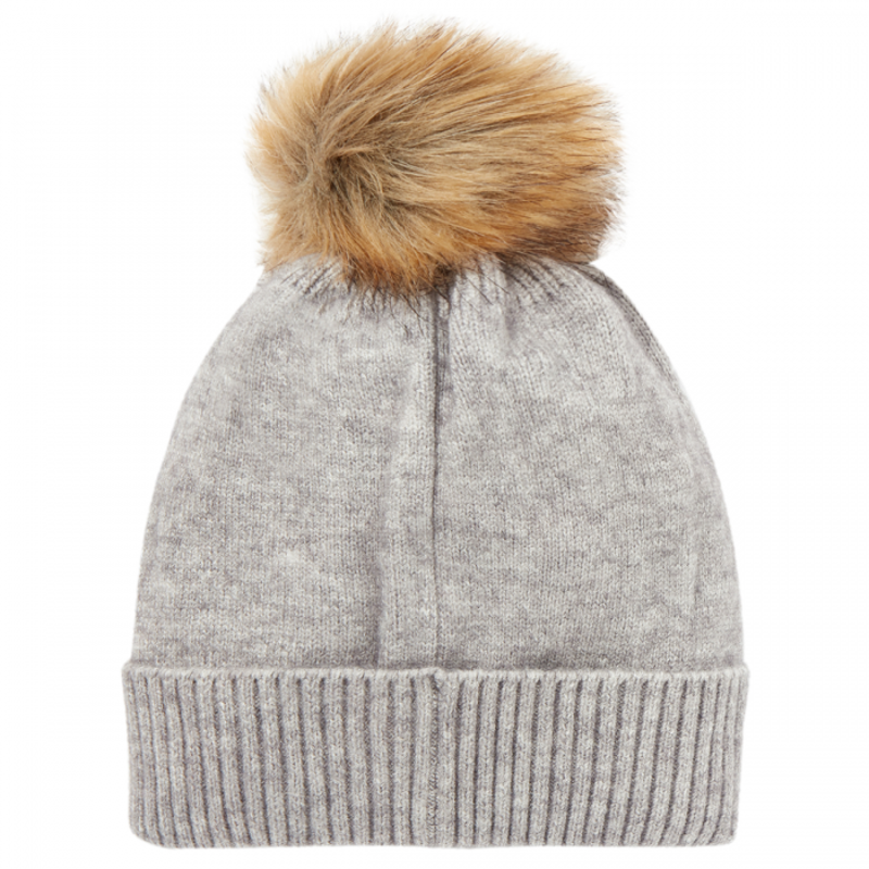 Joules Stafford Embroidered Hat - Grey Embroidered Bee-1