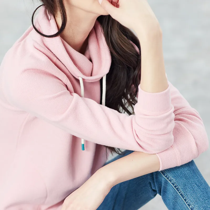 Joules Nadia Ribbed Sweatshirt - Dawn Pink-4