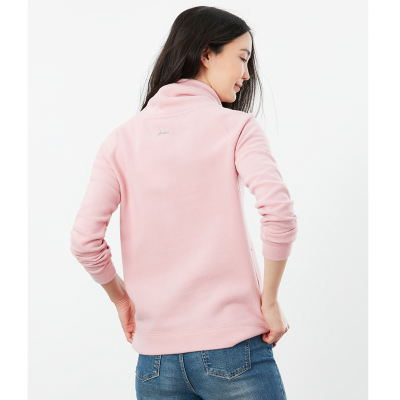 Joules Nadia Ribbed Sweatshirt - Dawn Pink-5