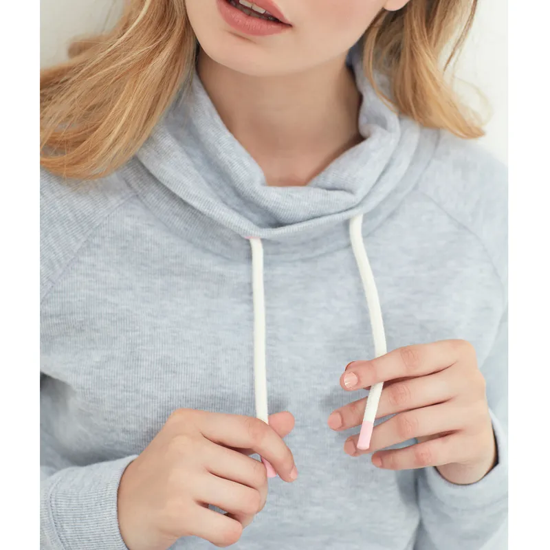 Joules Nadia Ribbed Sweatshirt - Grey Marl-3