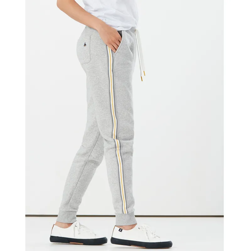 Joules Kirsten Jersey Joggers - Grey Marl-3