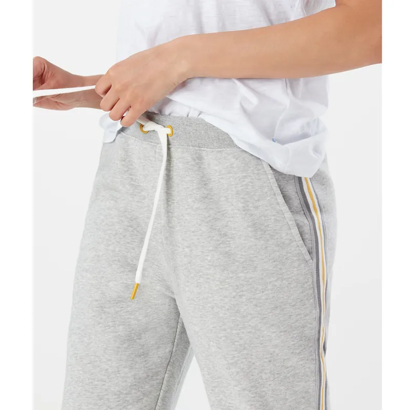 Joules Kirsten Jersey Joggers - Grey Marl-4