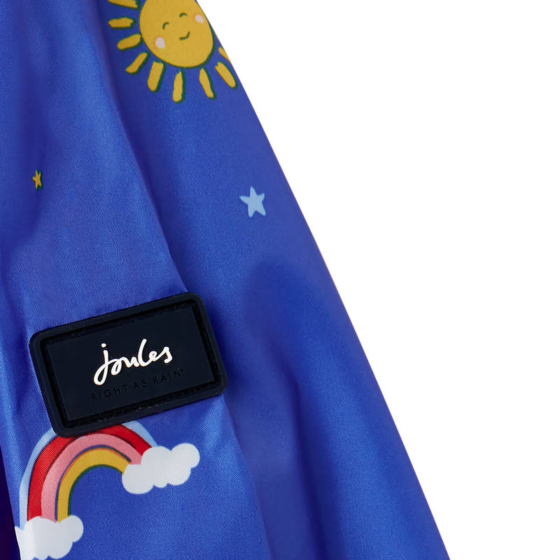 Joules Golightly Printed Waterproof Packable Jacket - Skyicons-4