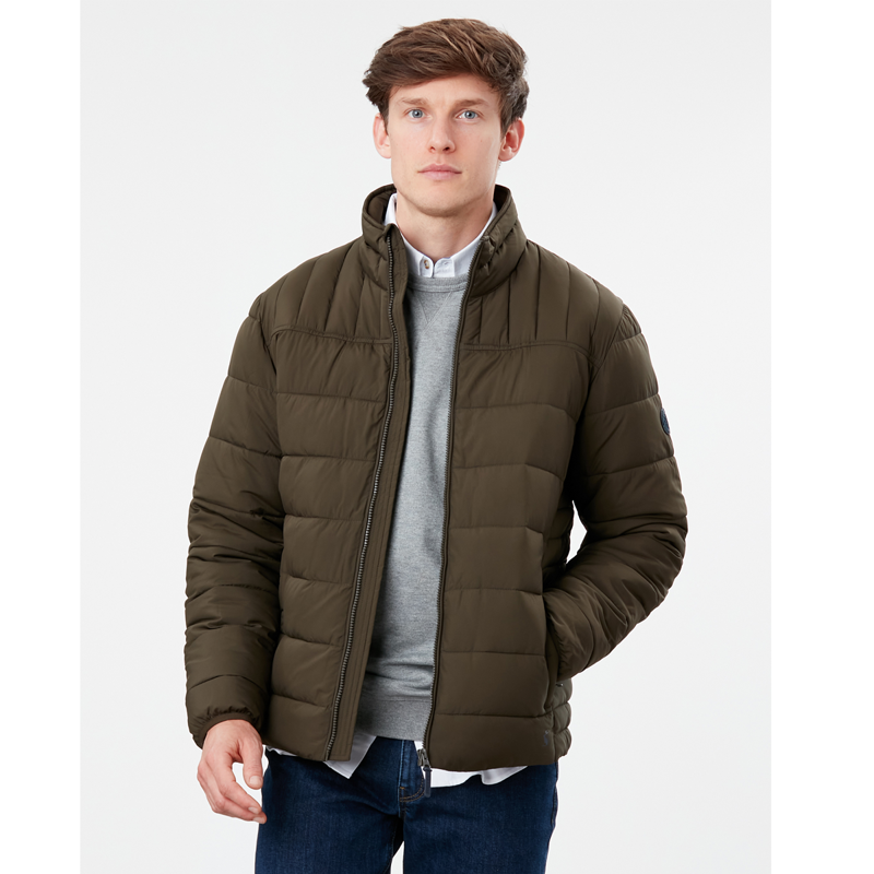 Joules Go To Padded Jacket - Green-2