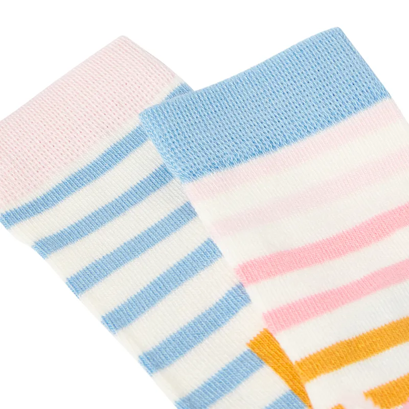 Joules Neat Feet 2 Pack Character Socks - Horse Sun-2