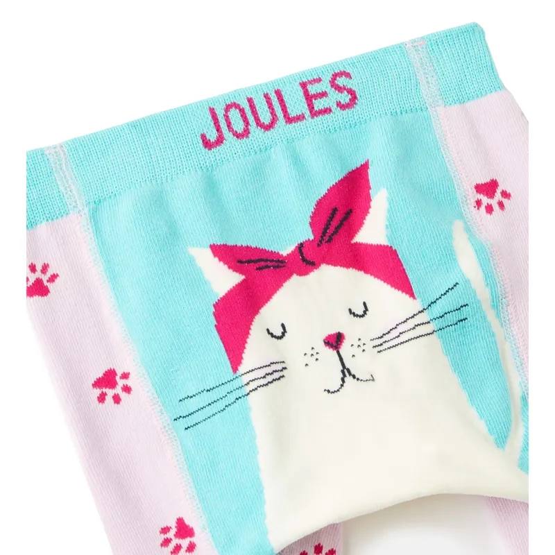 Joules Lively 2 Pack Leggings - Cat Dog Paw-2