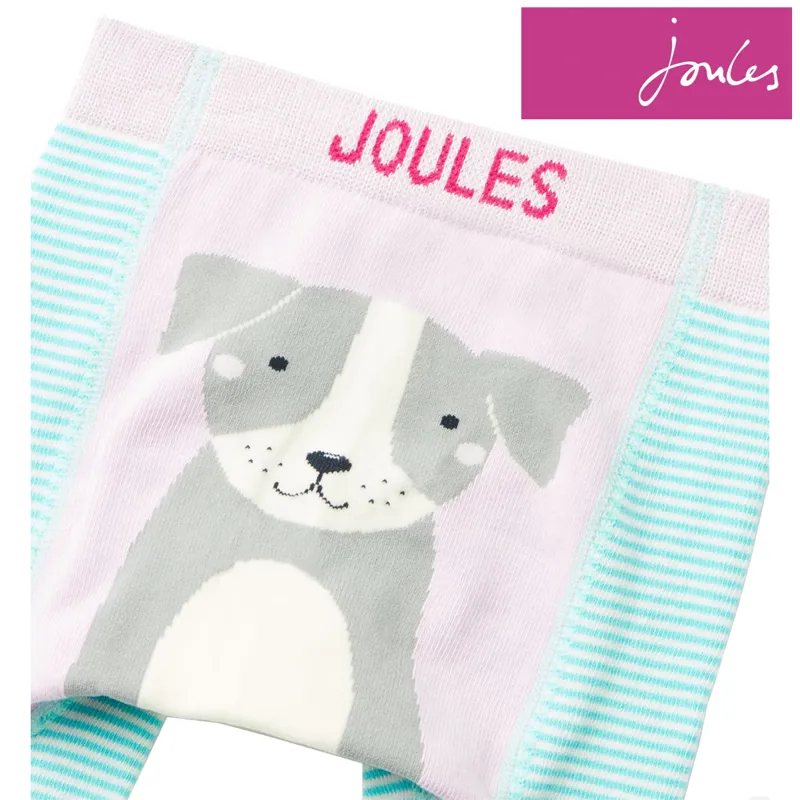 Joules Lively 2 Pack Leggings - Cat Dog Paw-1