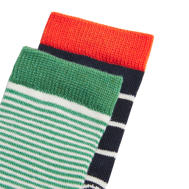Joules Neat Feet 2 Pack Character Baby Socks - Badger-2