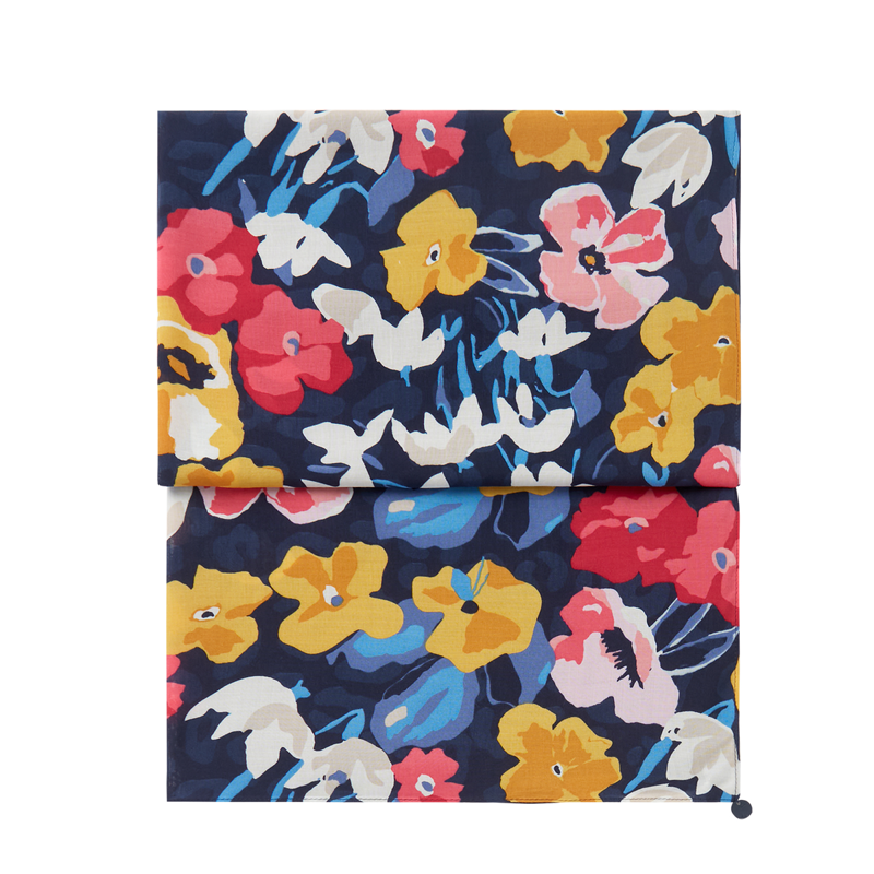 Joules Eco Conway Lightweight Printed Scarf - French Navy-3