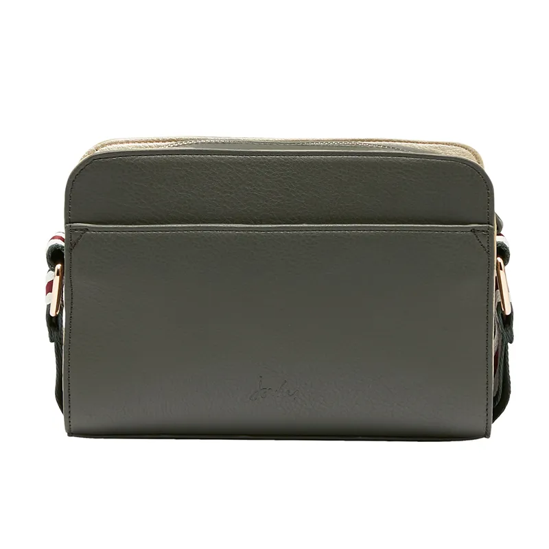 Joules Zia Vegan Pu Camera Bag Khaki Green