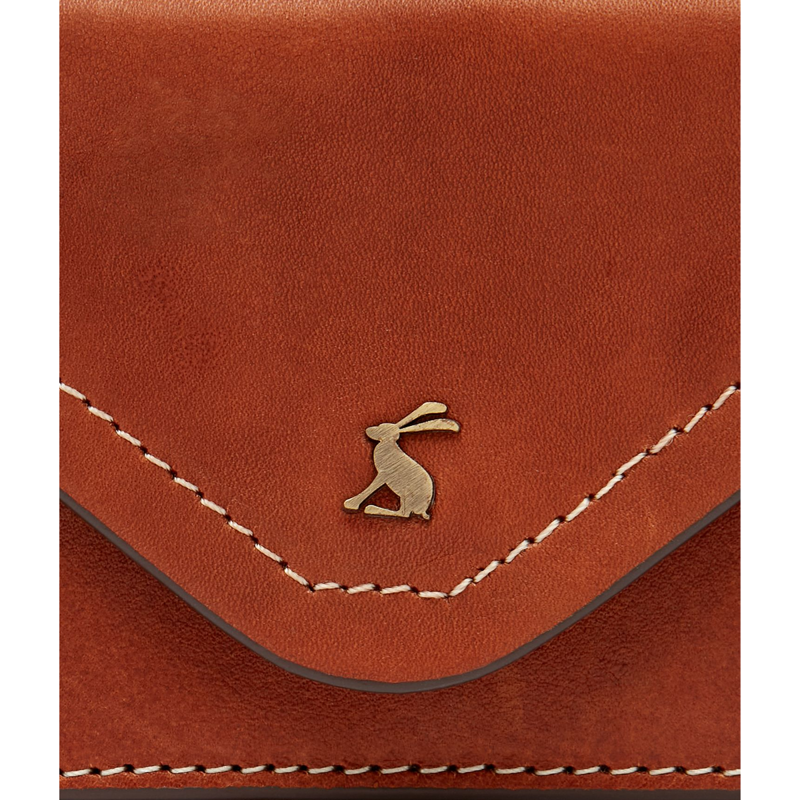 Joules Faybridge Leather Card Holder - Tan -1