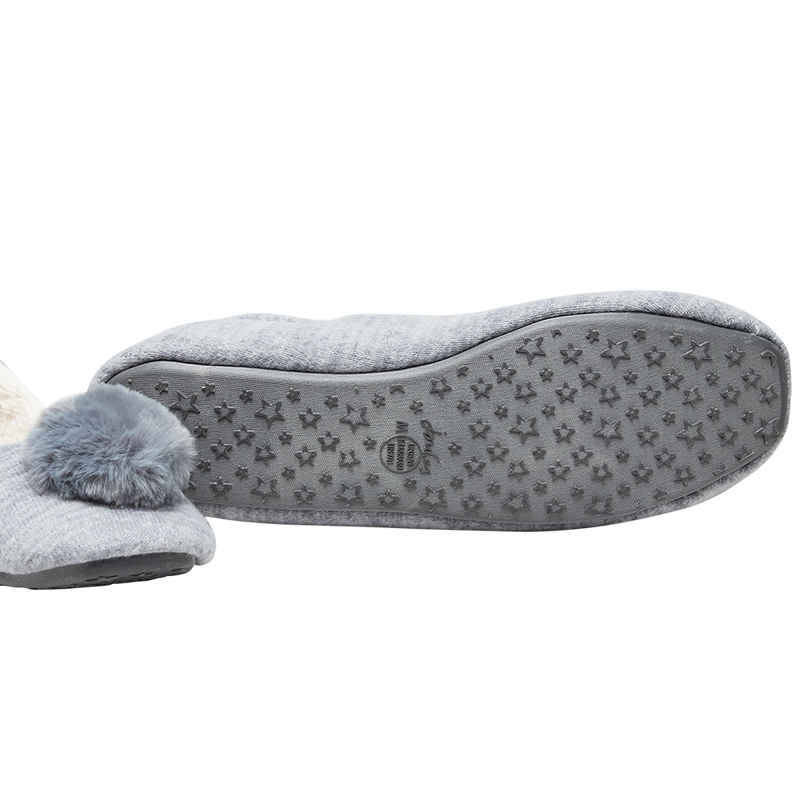 Joules Pombury Ballet Slippers - Blue-3