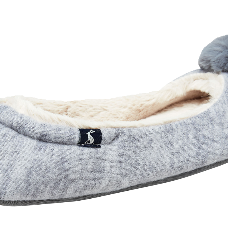 Joules Pombury Ballet Slippers - Blue-4