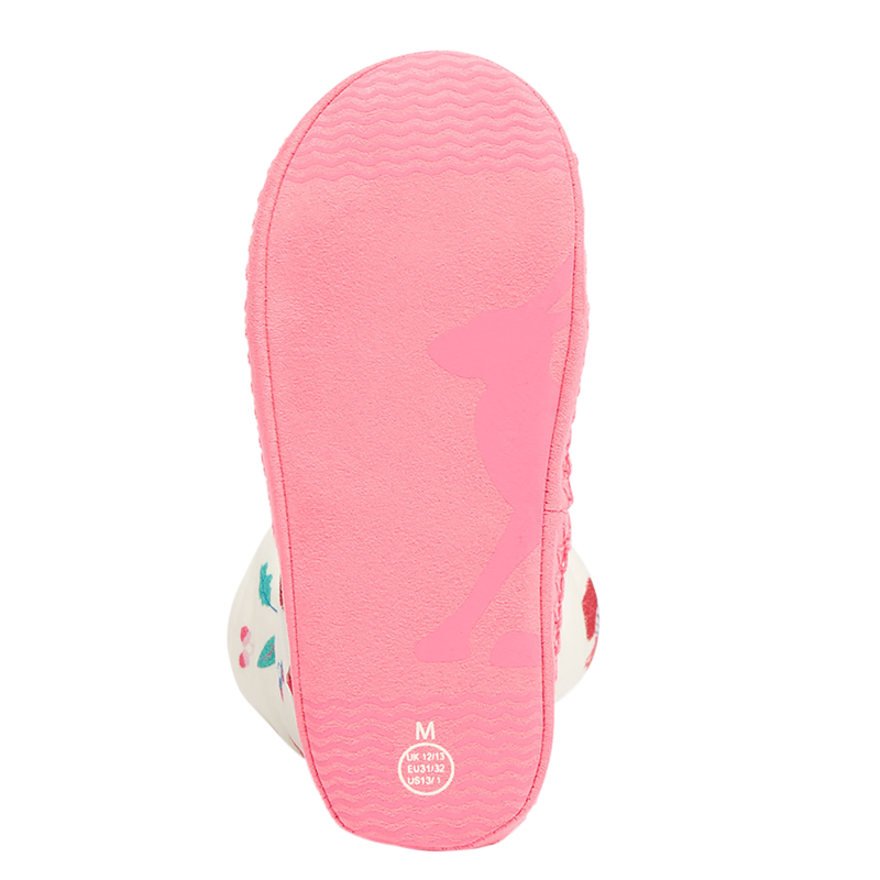 Joules Padabout Slippersocks - White Squirell-3