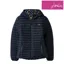 Joules Snug Water Resistant Packable Coat - Marine Navy