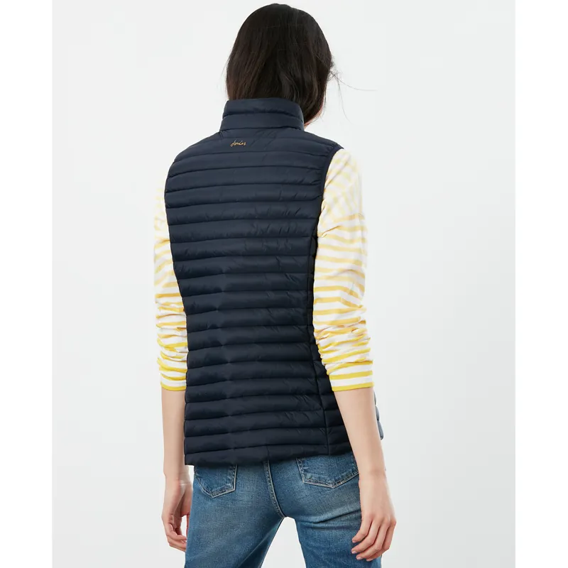 Joules Snug Water Resistant Packable Gilet - Marine Navy-2