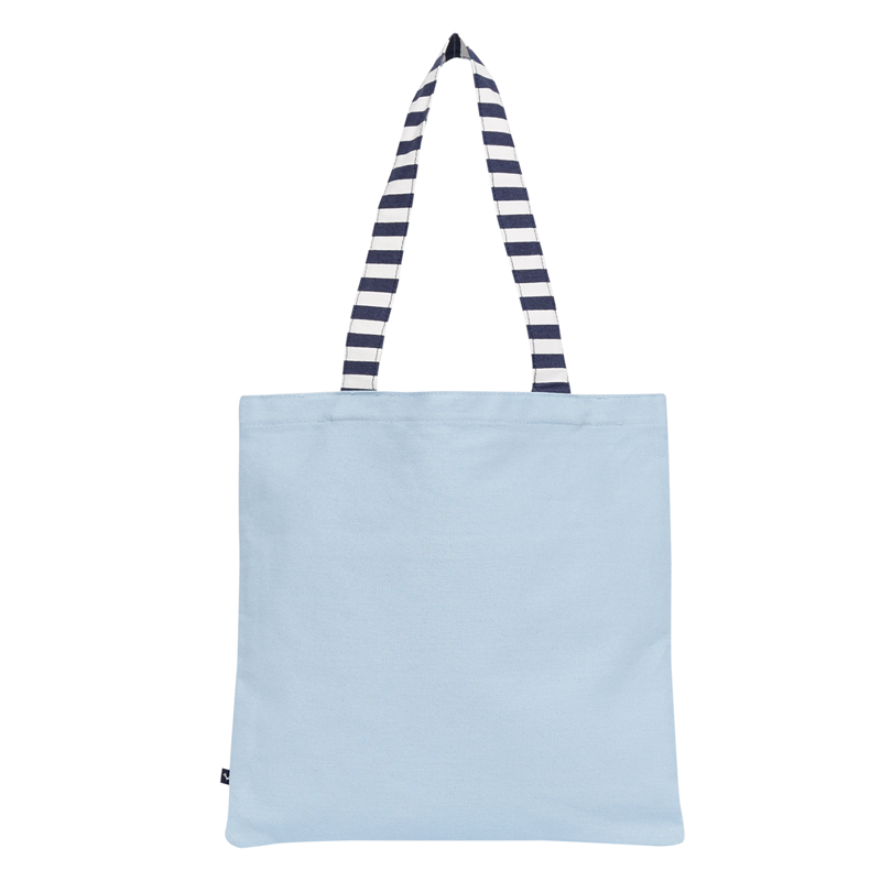 Joules Lulu Shopper Tote Bag - Blue Umbrella Dogs-3