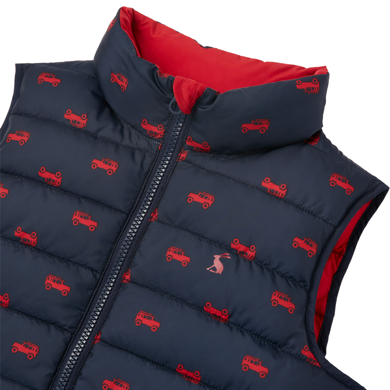 Joules Flip It Reversible Gilet - Navy Rover-3