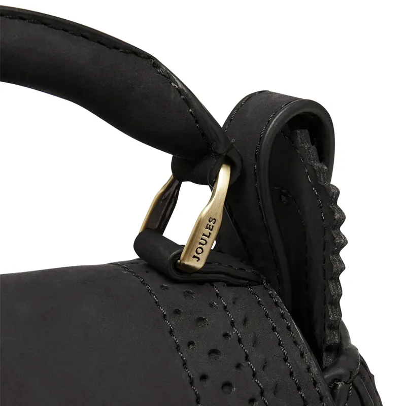 Joules Dawcett Saddle Cross Body Bag - Black -3