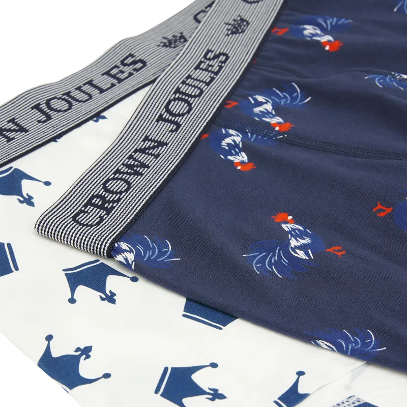 Joules Crown Joules Underwear 2 Pk Rise And Shine-3