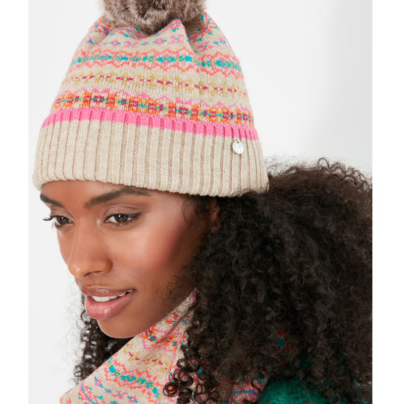 Joules Christina Hat - Fairisle-1